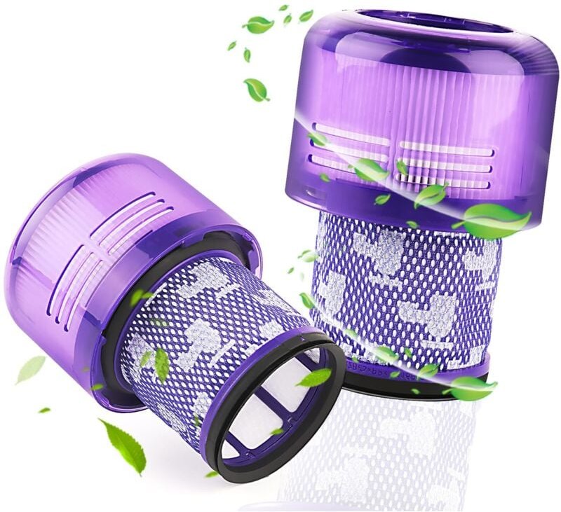2er-Pack Dyson-Filter, kompatibel mit DysonV11 V15 SV14, Ersatzfilter, Ersatzfilter mit Drehmomentantrieb, Tierfilter ex...
