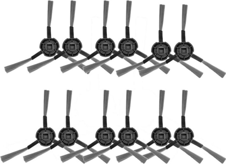 12 Ersatzteile für Bot L20 Ultra / X20 Pro Staubsaugerzubehör, Waschbare Seitenbürste