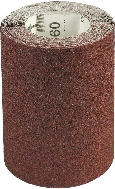 Korund-Schleifpapierrolle 115 mm. x 5m. 120 Körner