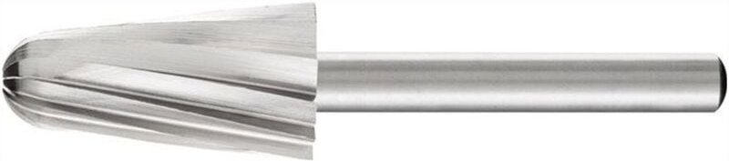 Hss Frässtift alu Rundkegelform l ø 16x30mm Schaft-Ø 6 mm Alu/NE - Pferd