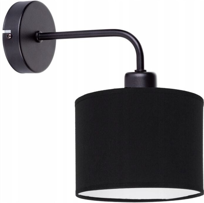 METALL-LED-WANDLEUCHTE mit Edison-Schirm