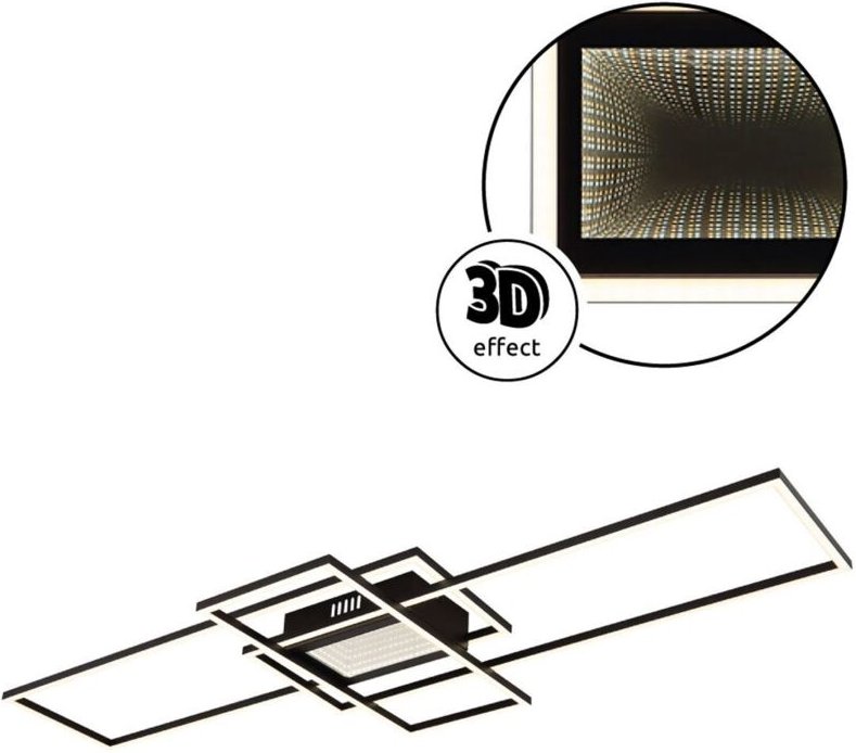 Deckenleuchte Lampe Dimmbar Fernbedienung Memory Nachtlicht Timer led 60W