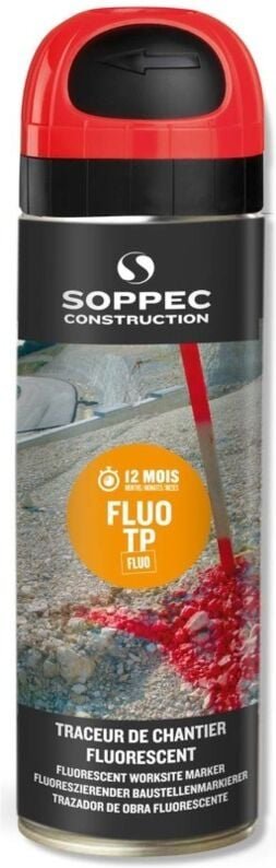 Baustellenmarkierer s-mark Fluoreszierendes Rot