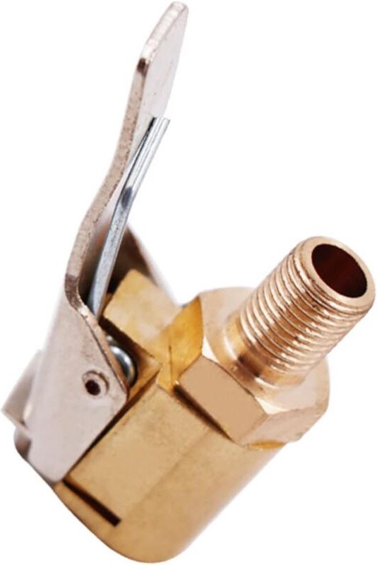 Connect Air Chuck-Adapter, Reifen-Luftfutter, Messing-Reifenfüller-Adapter, auslaufsichere Reifenfutter zum Aufpumpen vo...
