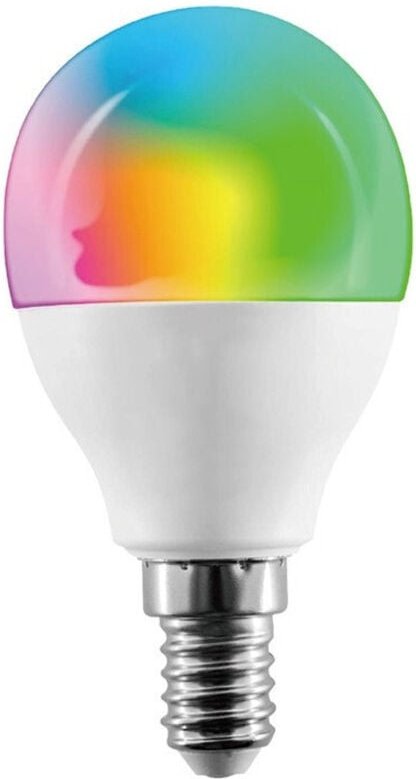 Trade Shop Traesio - Trade Shop - smarte glühbirne G45 E14 5,5W 350LM wifi led rgb cct dimmbar app -