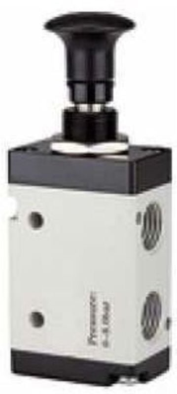 Riegler 3/2-Wegeventil, Druckknopfbetätigung, »3L«, G 1/4, 1300l/min