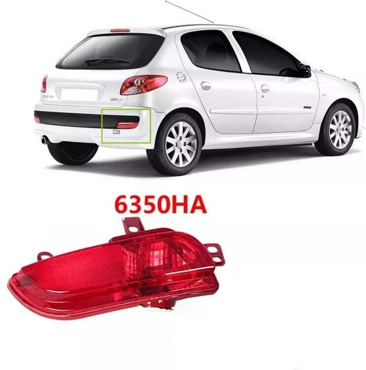 Linke Nebelschlussleuchte, linke Nebelschlussleuchte für die hintere Stoßstange 6350HA, hochtemperaturbeständiger Ersatz...