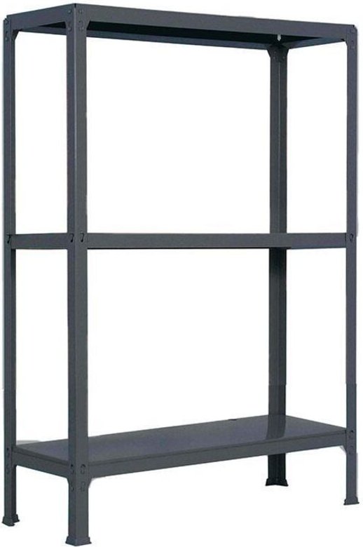 Simonrack Leichtregal ohne Schrauben Anthrazit 900 mm