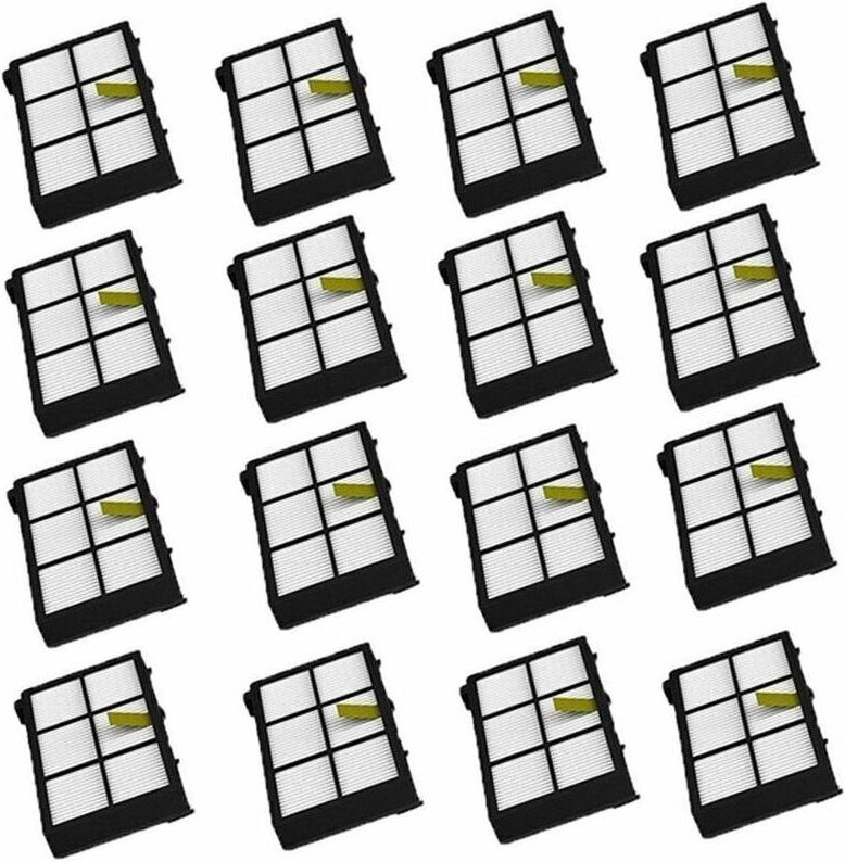 Linghhang - 12 stücke Filter für iRobot Roomba Serie 800 900 805 860 866 870 880 980 Zubehör