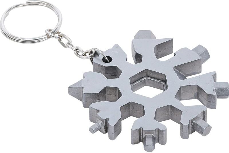 DIY-Multitool Schneeflocke 18 in 1 Stahl mit hohem Kohlenstoffgehalt
