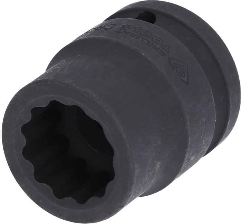 Brilliant Tools - 3/4' Kraft-Stecknuss Zwölfkant, 24 mm, kurz