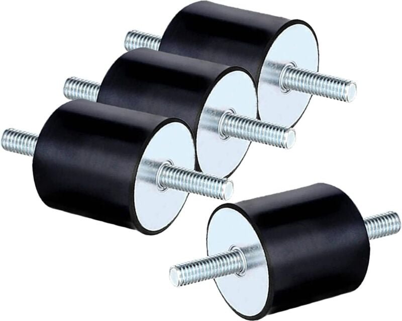 Thumbnail - Gummihalterungen M8x23 Anti-Vibrations-Isolator Isolation Stoßdämpfungshalterung mit Gewindebolzen Silent Block Auto-Boo...