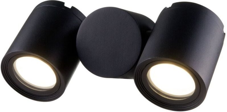 Maytoni - Wandlampe Wandleuchte Außenlampe Hauswandlampe IP54 schwarz GU10 Breite 20,5cm