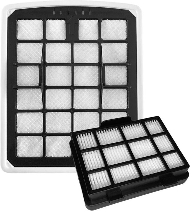 Anwendbar 2 PCS Frontfilter Baumwolle 1 Stück + Heckfilter 1 Stück für Eureka Apollo