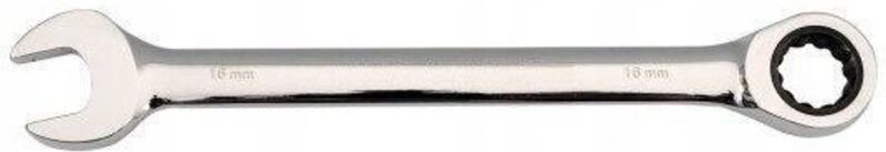 Geko Ratschenschlüssel 72 Zähne 17 mm Hochglanz