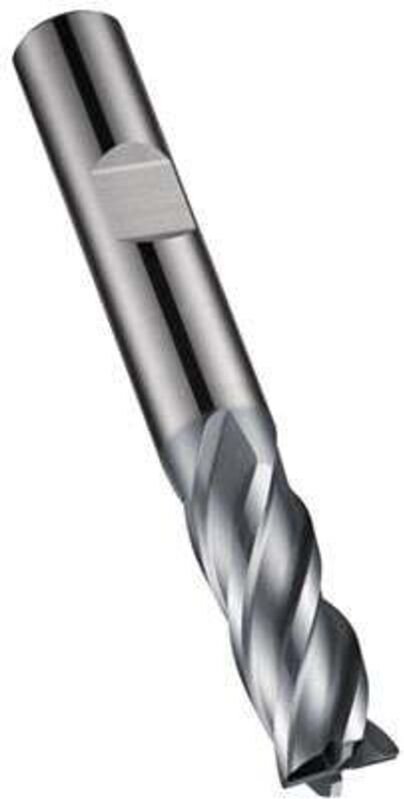 Schaftfräser S814HB din 6527L D.2mm Gesamt-L.57mm Schneiden-L.7mm hm AlCrN