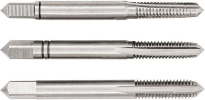 Satz mit 3 HSS 6H Gewindebohrern – 5 x 80 Steigung – Für präzises Gewindeschneiden in Metallen – Einfache Identifizierun...