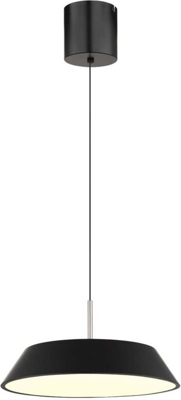 Pendelleuchte Hängeleuchte Küchenleuchte Metall Aluminium schwarz H 180 cm