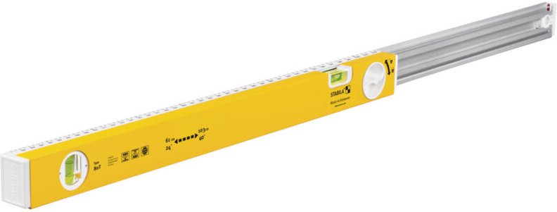 Stabila Teleskop-Wasserwaage Type 80 T, 61-103 cm
