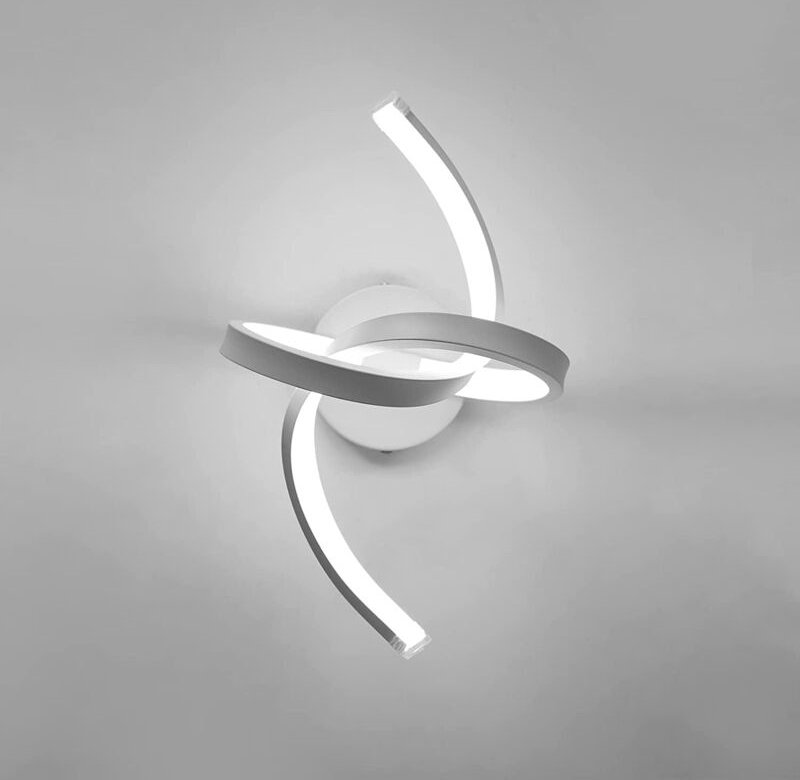 Goeco - led Deckenleuchte, 18W Acryl led Deckenlampe, 31CM Durchmesser Aluminium Deckenleuchten für Schlafzimmer Treppen...