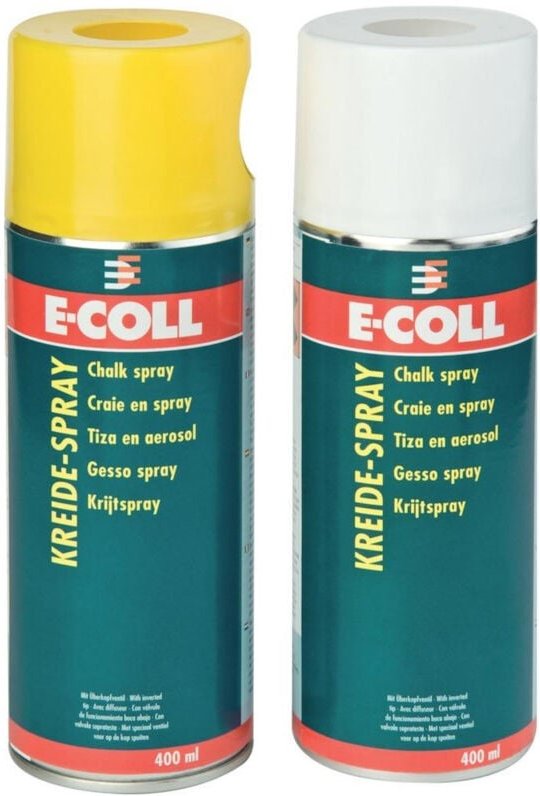 Kreidespray 400ml gelb - E-coll