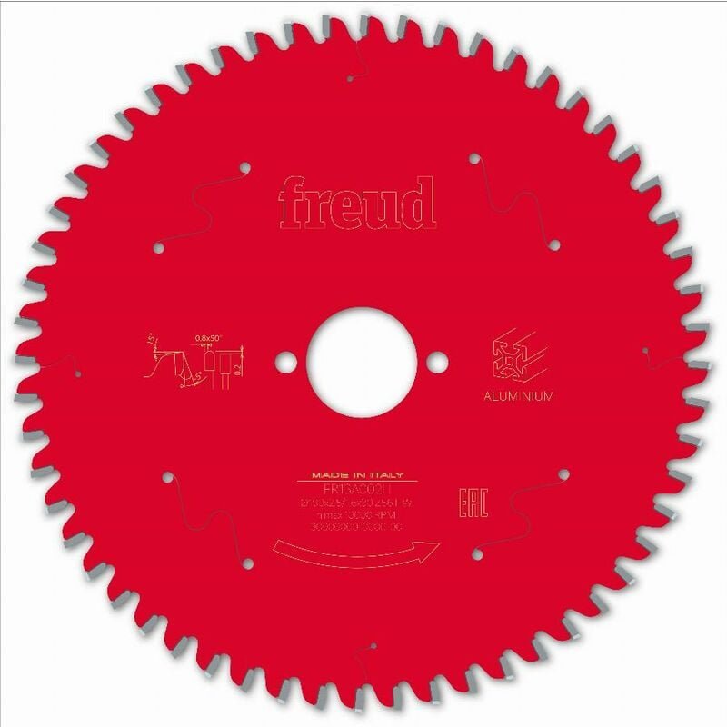 Freud - Sägeblatt für Handkreissäge Ø190 2,5/1,6 AL30 Z56 tp -5° - F03FS09815 -FR13A002H