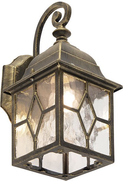 Romantische Außenwandleuchte Bronze - London