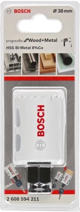 BOSCH Bimetall Progressor Lochsäge - Arbeitslänge 44 mm - Ø 38 mm - 2608594211