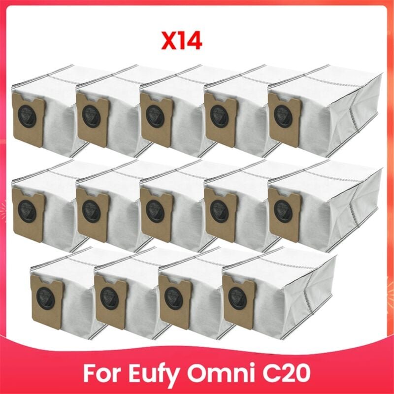 14 stücke für Staubsaugerroboter-Zubehör Hauptseitenbürste