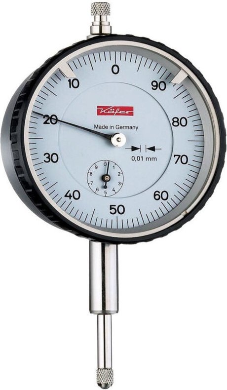 Käfer Präzisions-Messuhr M 2 T linkslaufend beziffert