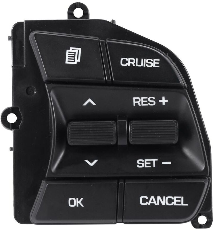 Woosien - Auto rechte Seite Lenkung Tempomat Knopfschalter für 9