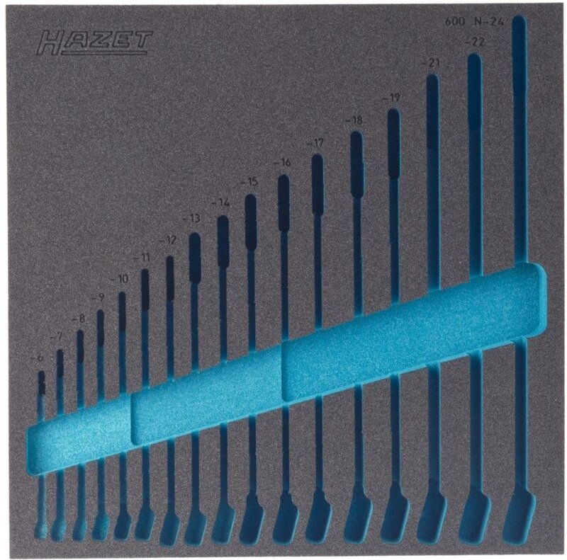 Thumbnail - 2-Komponenten Weichschaum-Einlage für Art.Nr. 163-98/17, 2/3 (344 x 342 mm) - Hazet