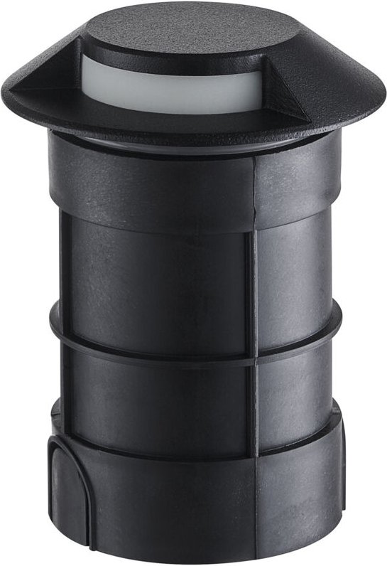 Sort - Foco Empotrable de Suelo y Pared led para Exterior IP65. Foco led 2.2W Blanco Cálido 3000K para Señalización de -...