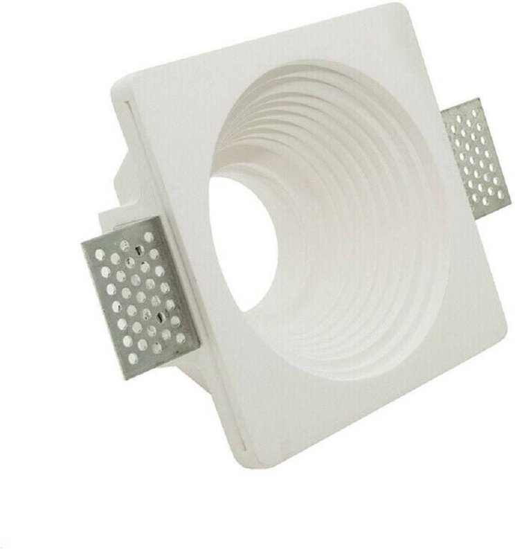 Trade Shop Traesio - Trade Shop - Eingebrauchtes Scharnierhäuser -a -Side -Schuss für Gu10 -Spotlight mit runder GS18 -G...