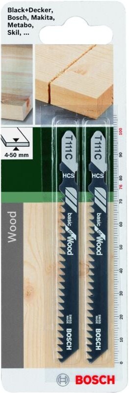 Stichsägeblatt hcs t 111 c Basic für Holz Bosch 2609256716