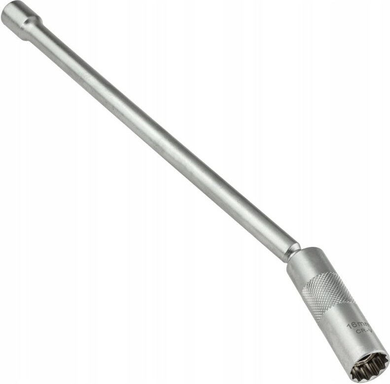 Zündkerzensteckschlüssel 16 mm 3/8" mit Verlängerung und Magnet 310 mm