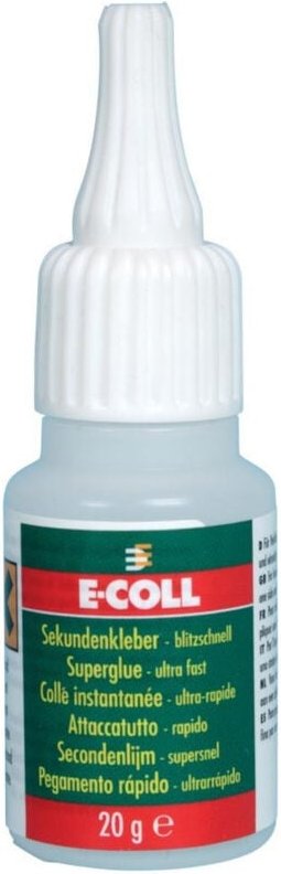Sekundenkleber blitzschnell 20g - E-coll