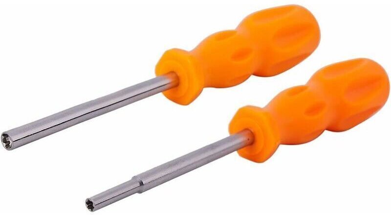 Gamebit 3,8 mm/4,5 mm Sicherheitsschraubendreher zum Öffnen und Reparieren von Kassettenspielen und Konsolen (Super 64/S...
