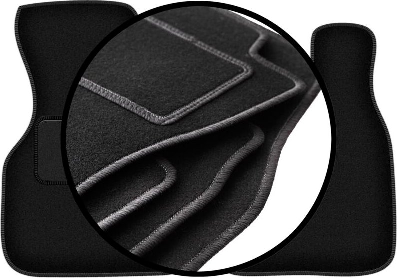 Komplettset Velours-Fußmatten für: GMC Safari II Lieferwagen (1995-2005)