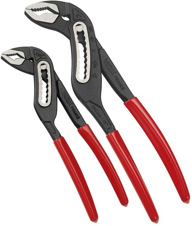 Kombinationsgreifer von extra weiter Öffnung 56 mm mit ummantelten Hülsen - Virax