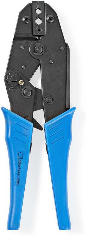 Crimpzange bnc f rg58 rg59 zange blau schwarz