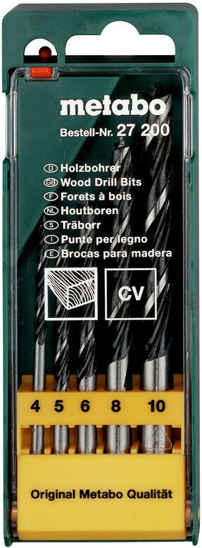 Holzbohrer-Kassette, 5-teilig (627200000) - Metabo
