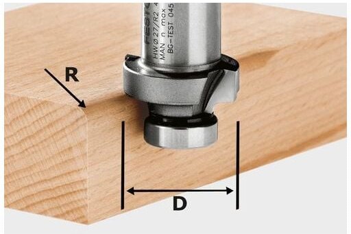 Abrundfräser hw R2-OFK 500 (490092) - Festool
