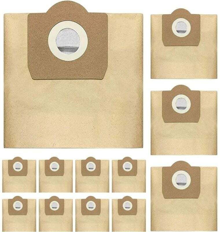 Kärcher 6.959-130.0 MV 3 / WD 3.xxx/A 22xx / A26xx // A 25xx SE 4001, 4002 Staubsaugerbeutel, 12 Stück