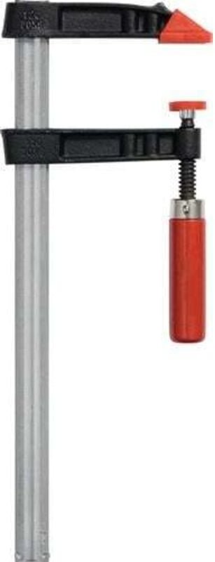 Temperguss-Schraubzwinge Spann-W.600mm A.120mm Holzgr.30x8mm