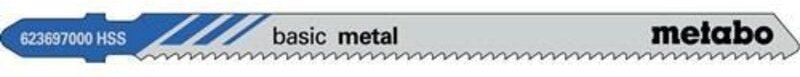 Thumbnail - Metabo - 5 Stichsägeblätter basic metal 106/ 2,0 mm, hss (623697000)