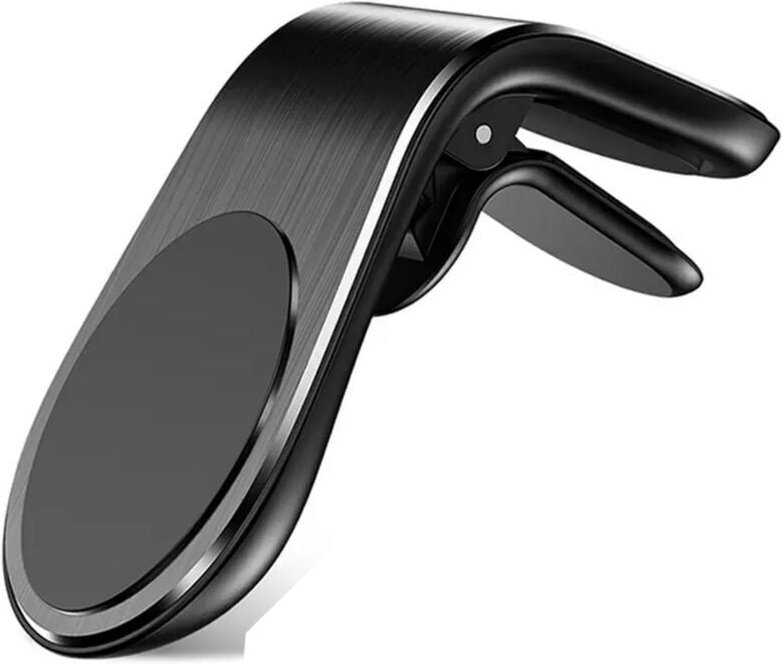 Universeller magnetischer Autotelefonhalter für Lüftungsschlitze, Schwarz - Lntyq