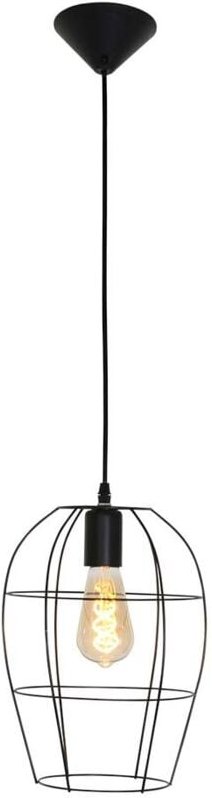 Steinhauer - Mexlite - hängeleuchte - Minimalics - schwarz - metall - ø 15cm -