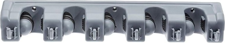 Rechteckig Besenhalter und Gartengeräte-Organisator, Wandhalterung für Waschküche, Reinigungszubehör, Küche, Schuppen un...