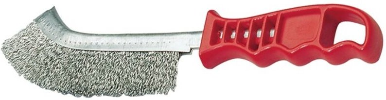 Drahtbürste Länge 265 mm 0,3 mm Stahl 1-reihig - Promat